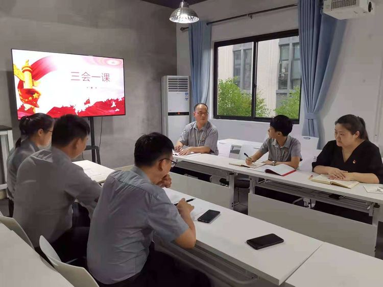 新視線人力黨支部開展“學習貫徹黨的十九屆六中全會精神”主題黨